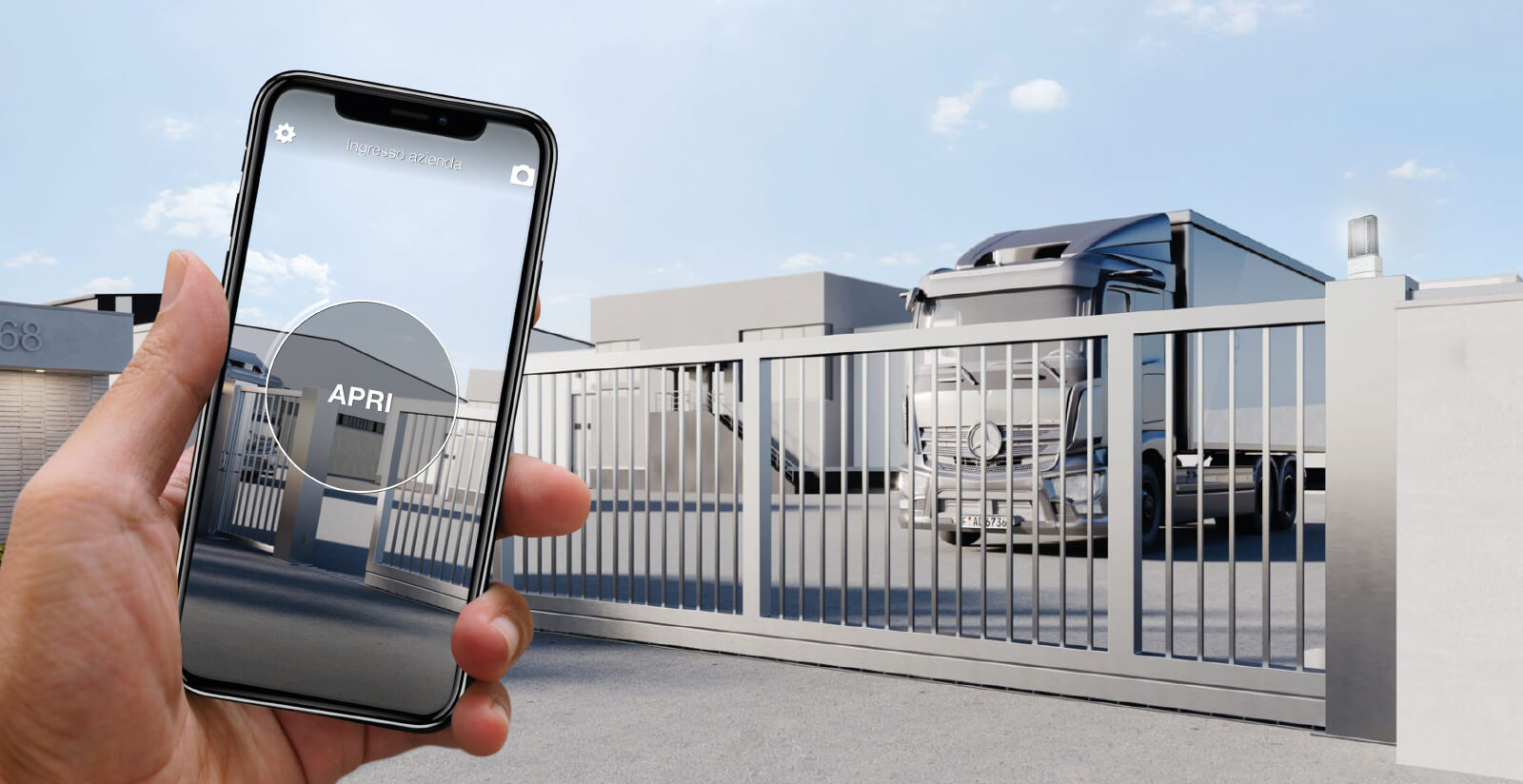 Centralina 1Control ACCESS: controllo accessi retrofit che si collega all'automazione esistente del varco