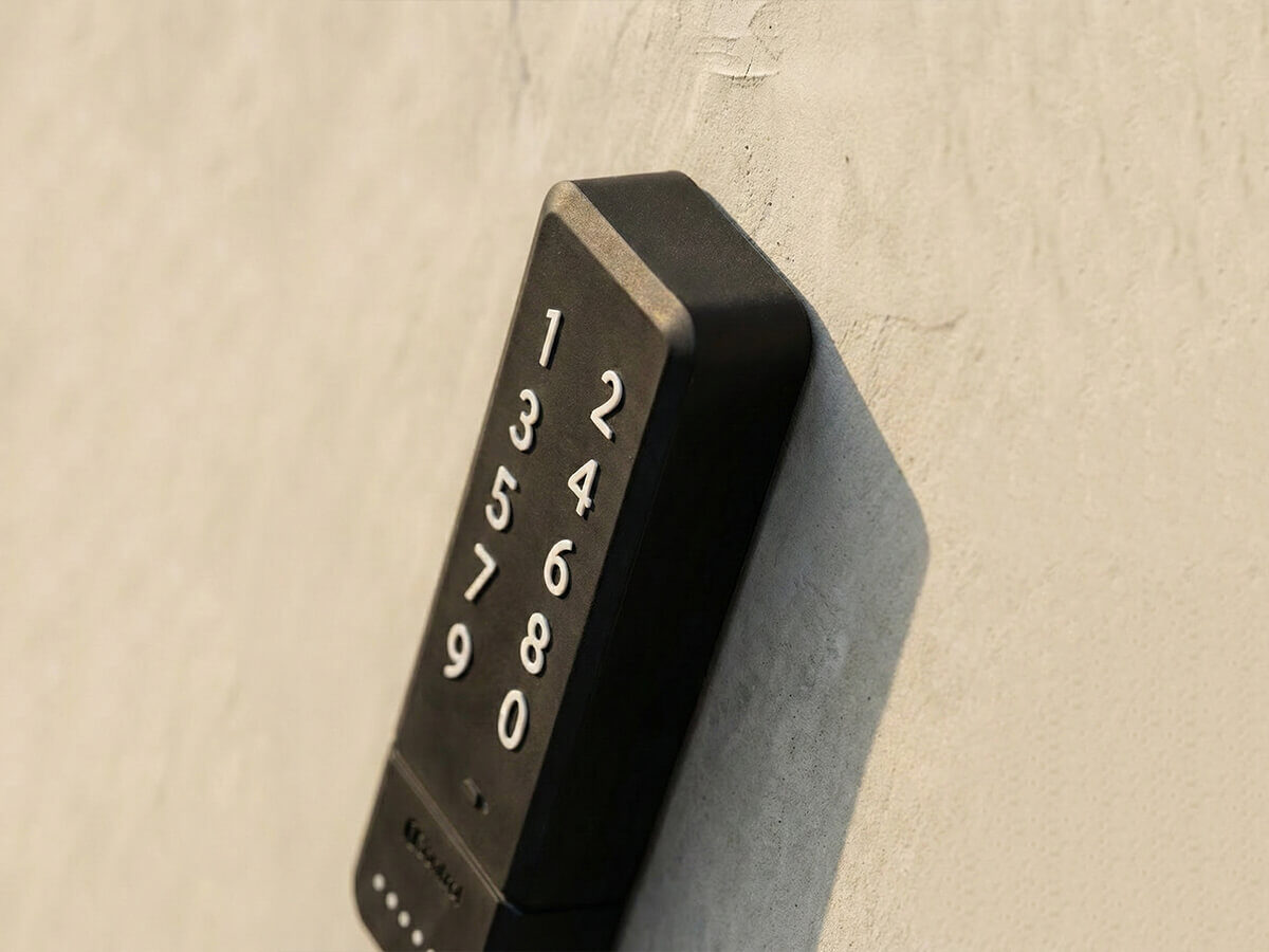 Carcasa de goma del teclado 1Control PAD diseñada para resistir en el exterior y a la intemperie