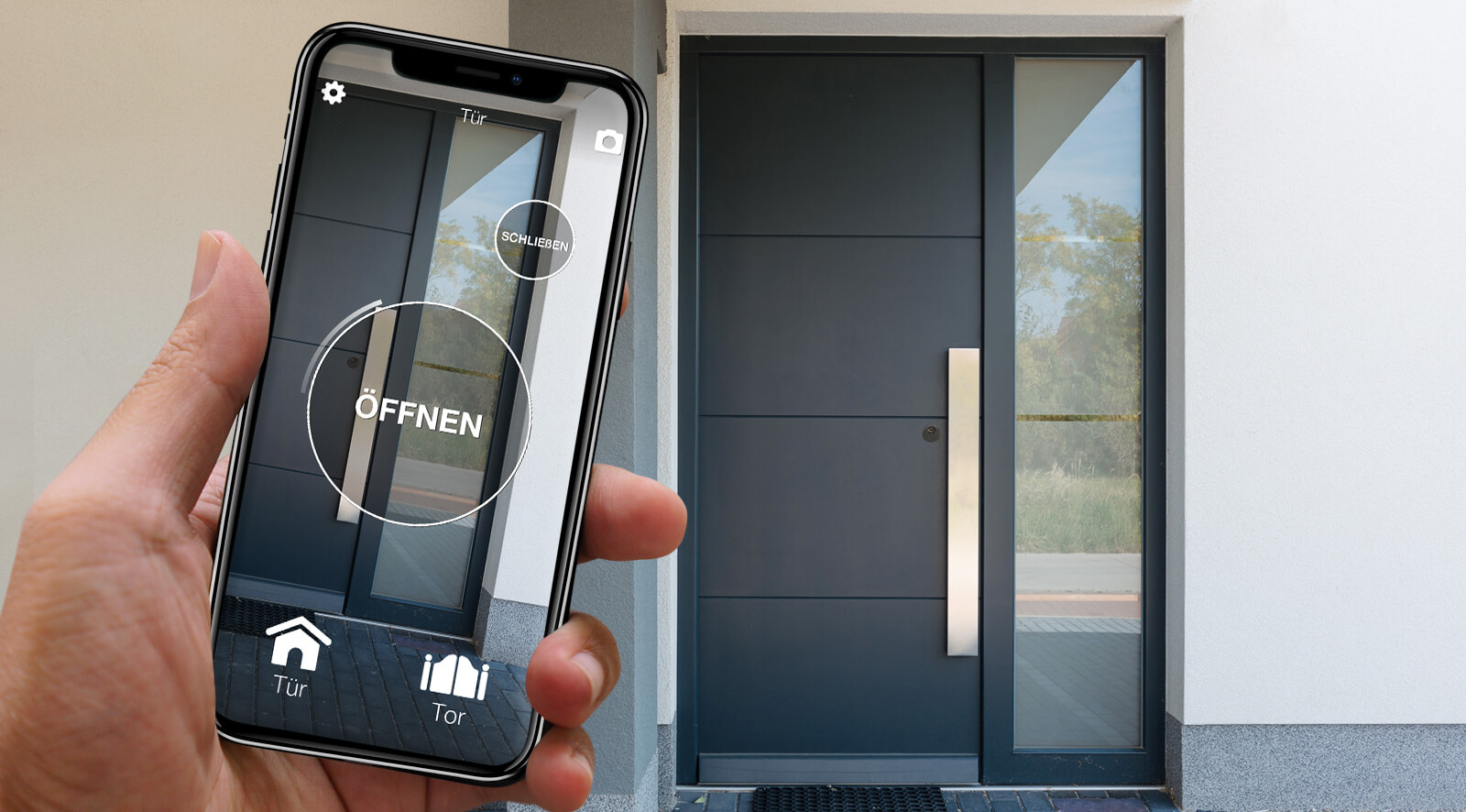 Smartes Türschloss 1Control DORY vs Nuki: Türöffnung per Smartphone