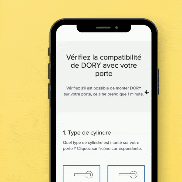Test de compatibilit&eacute; DORY pour v&eacute;rifier une serrure connect&eacute;e sur porte multipoints