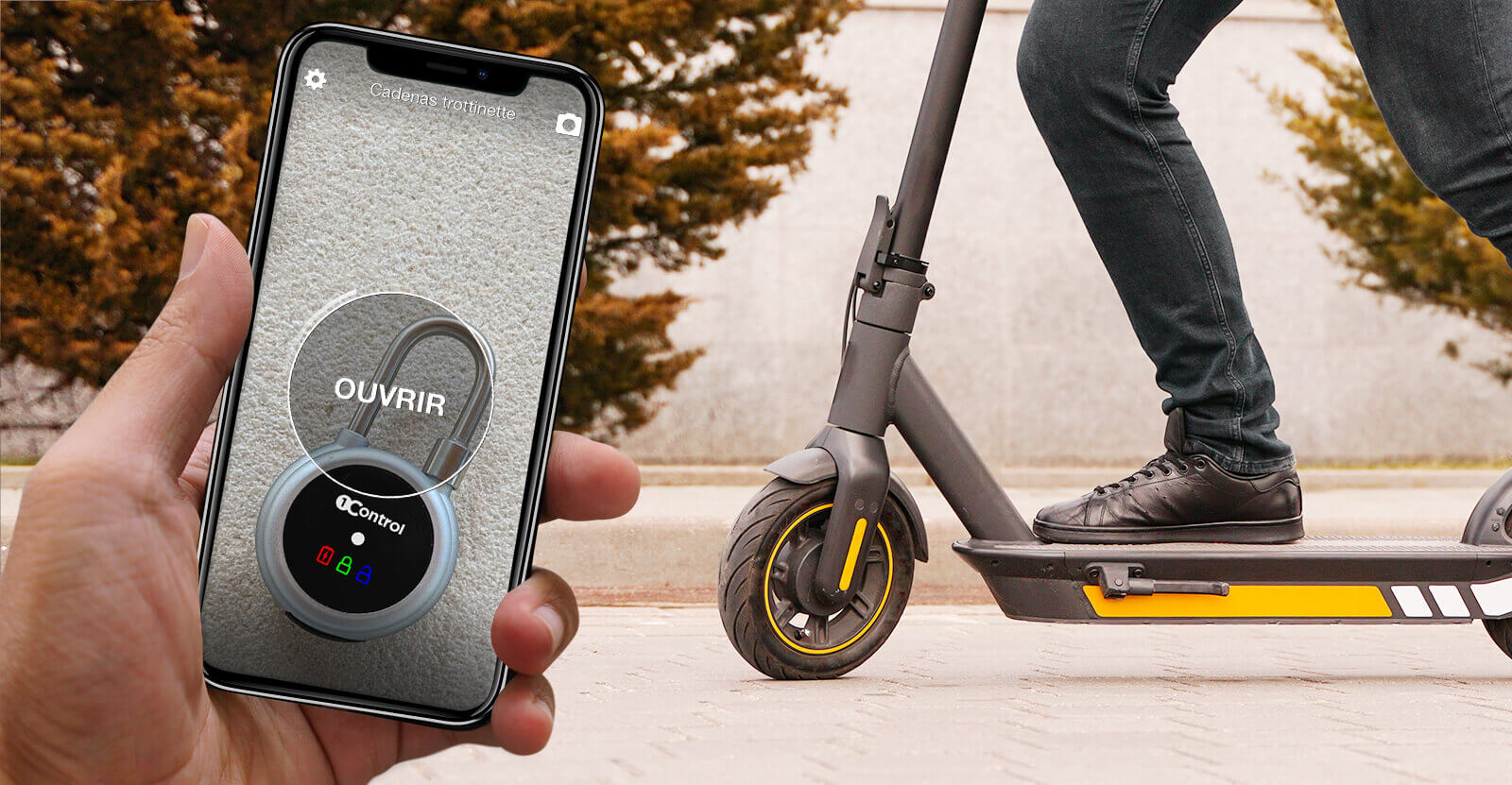Candado inteligente Bluetooth 1Control LOCO