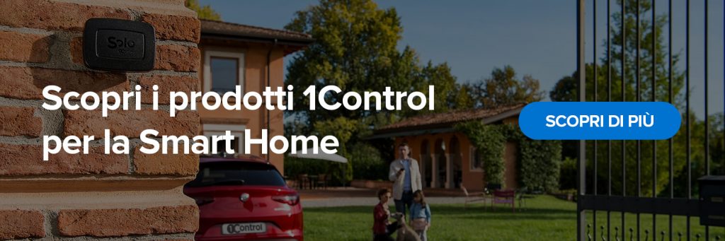 Scopri i prodotti 1Control per la Smart Home