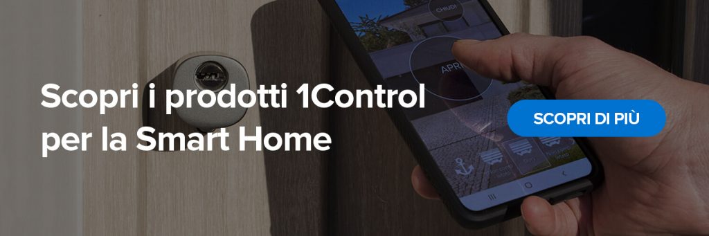 Scopri i prodotti 1Control per la Smart Home