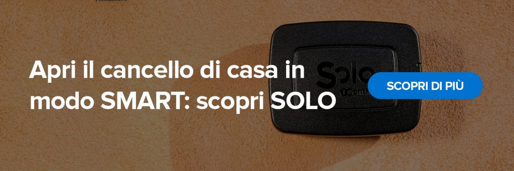 Apri il cancello di casa in modo SMART con 1Control SOLO