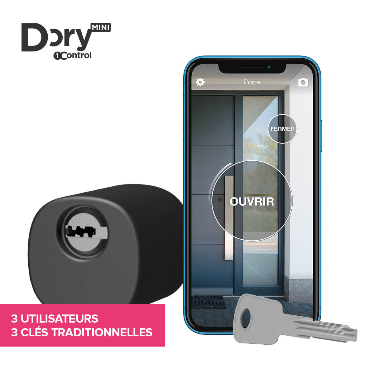 1Control - Solo - Ouvre Portail et Porte de Garage Bluetooth - Motorisation  de portail - Rue du Commerce