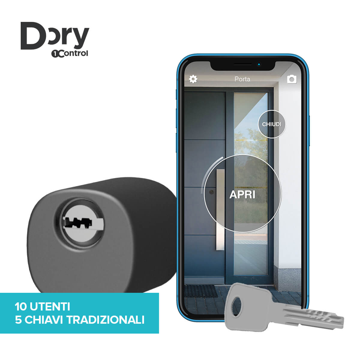 1Control DORY serratura elettronica smart home