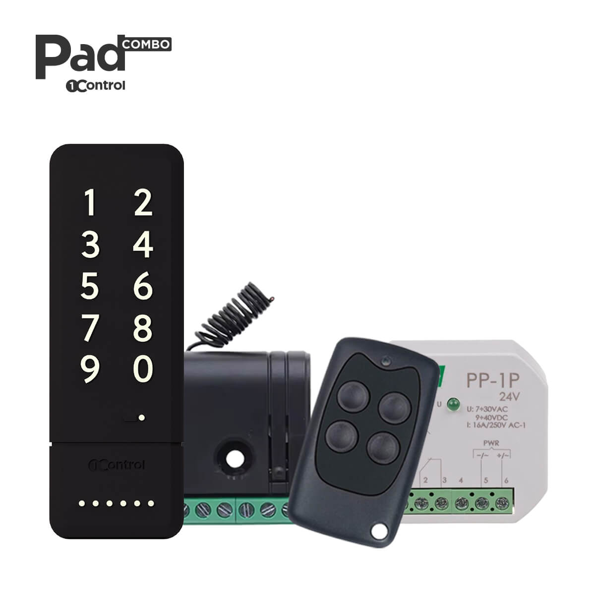PAD smart bluetooth keypad + COMBO Electric Locks