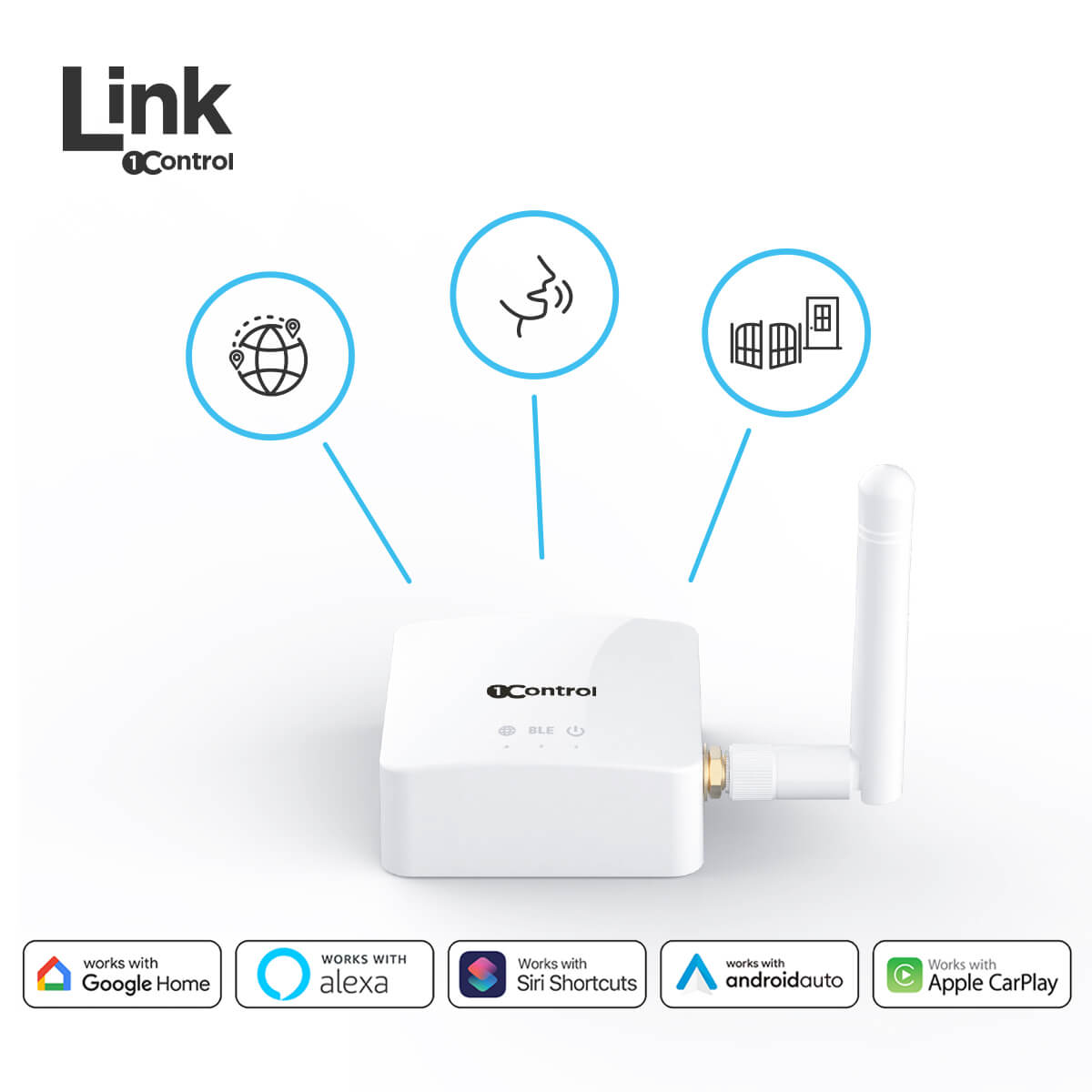 Wifi LINK hub for SOLO gate opener and DORY electronic lock