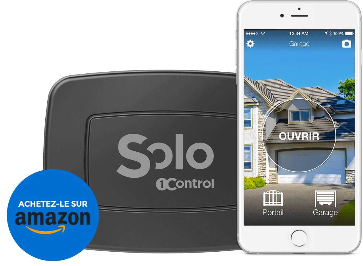 SOLO, l'ouvre-portail pour smartphone unique au monde - 1Control