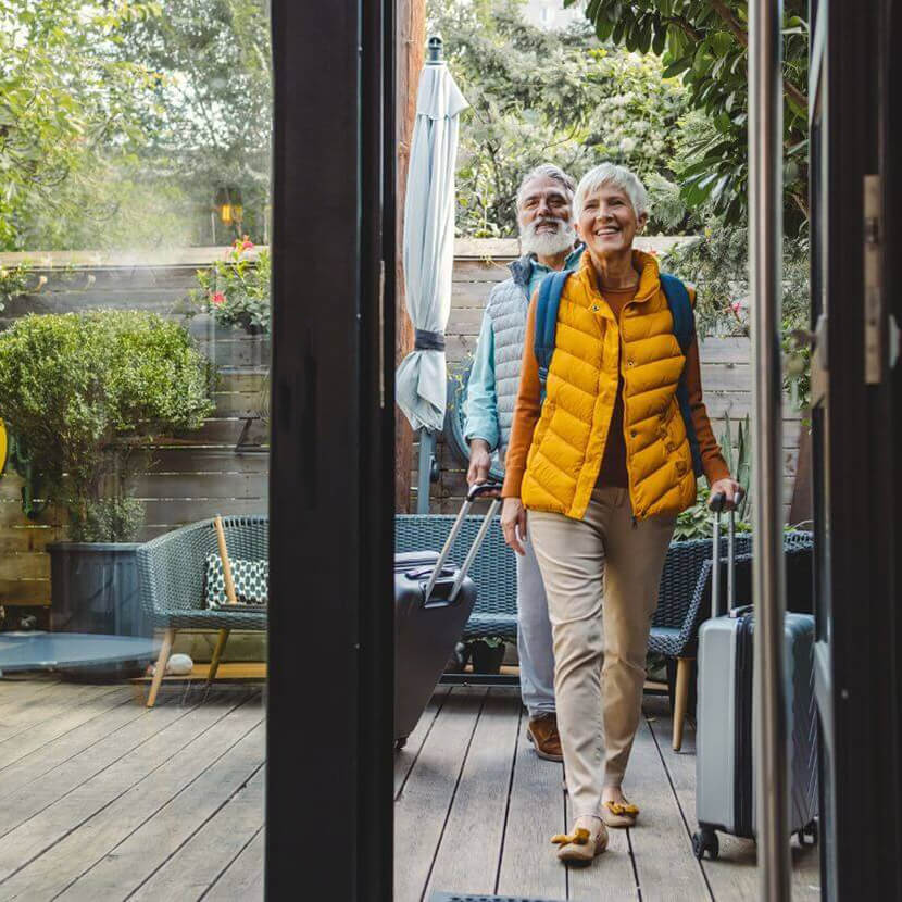 Smarte Zugangsverwaltung für Bed and Breakfast und Airbnb mit 1Control