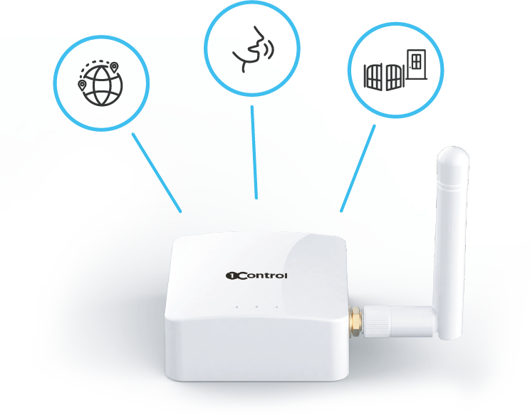 1Control LINK - Hub WiFi Smarthome per SOLO apricancello e DORY serratura elettronica smart