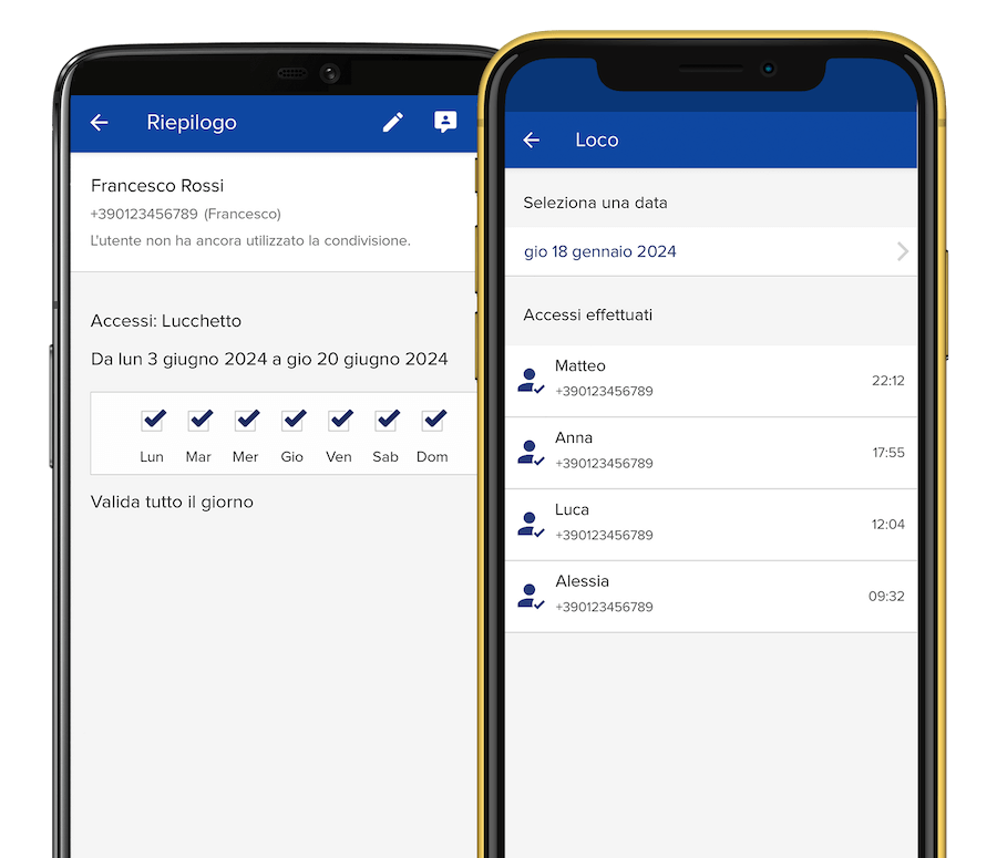 1Control LOCO - lucchetto bluetooth smart