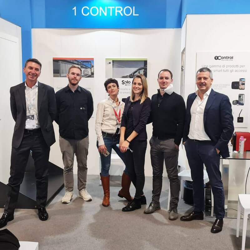 1Control alla fiera Smart Building Expo