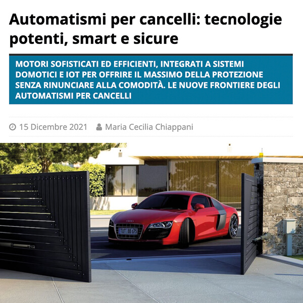 Articolo ElettricoMagazine 1Control LINK