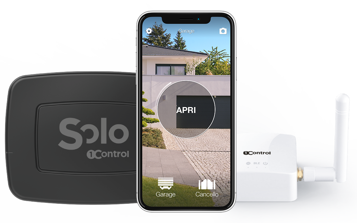 Apricancello WiFi 1Control SOLO+LINK - Apri cancello e garage da remoto