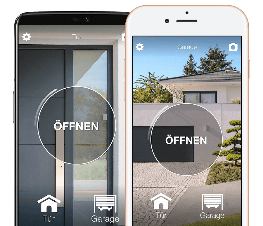 1Control SOLO - Öffnen das Tor mit dem Smartphone