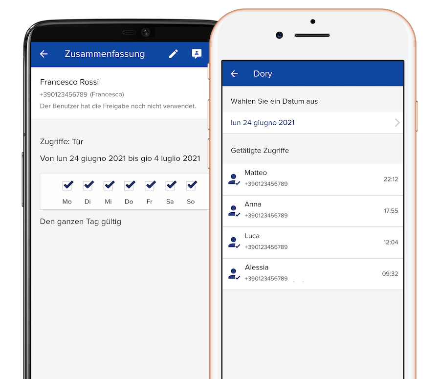 1Control SOLO - Öffnen das Tor mit dem Smartphone